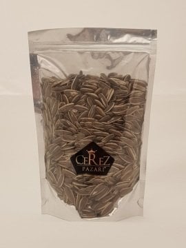Kavrulmuş Siyah Ayçekirdeği Tuzsuz (Dakota) 400 gr
