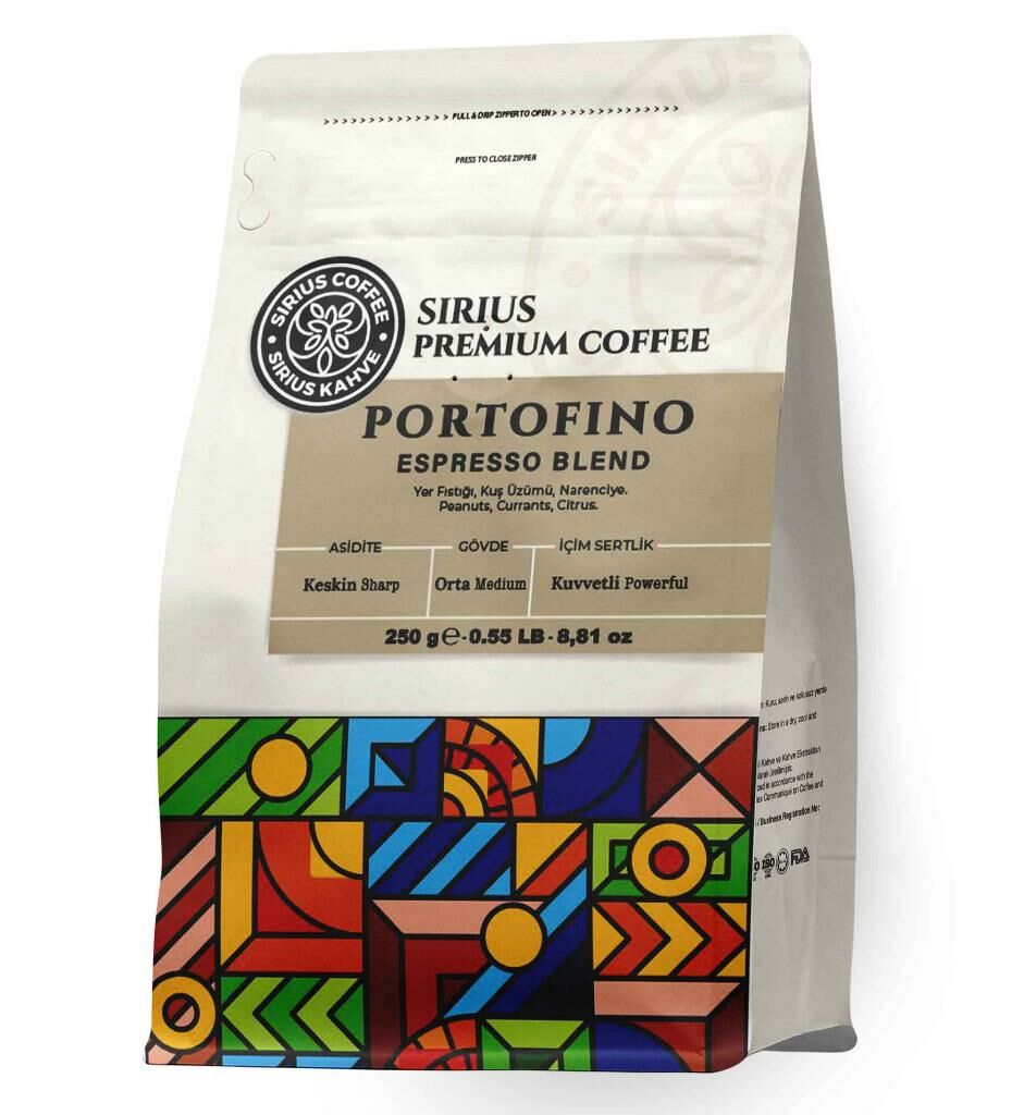 Sirius Premium Espresso Blend Portofino 250 Gr