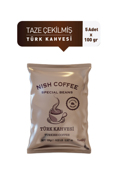 Nish Türk Kahvesi 5 x 100 gr