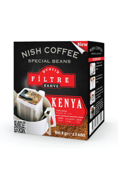 Nish Pratik Filtre Kahve Kenya 2'li