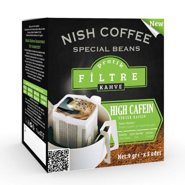 Nish Pratik Filtre Kahve Yüksek Kafein 2'li