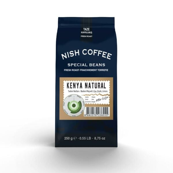 Nish Filtre Kahve Kenya Natural 250 Gr