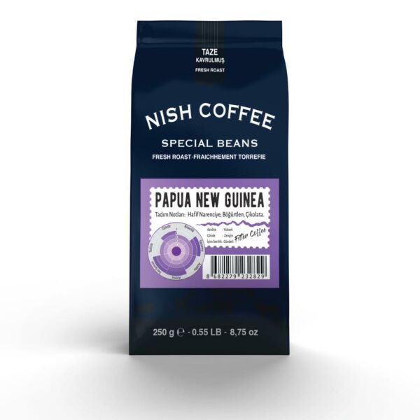 Nish Filtre Kahve Papua New Guinea 250Gr