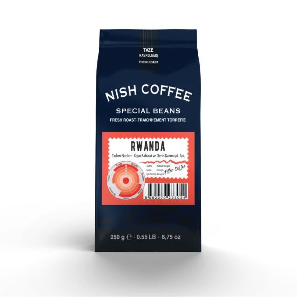Nish Filtre Kahve Rwanda 250 gr