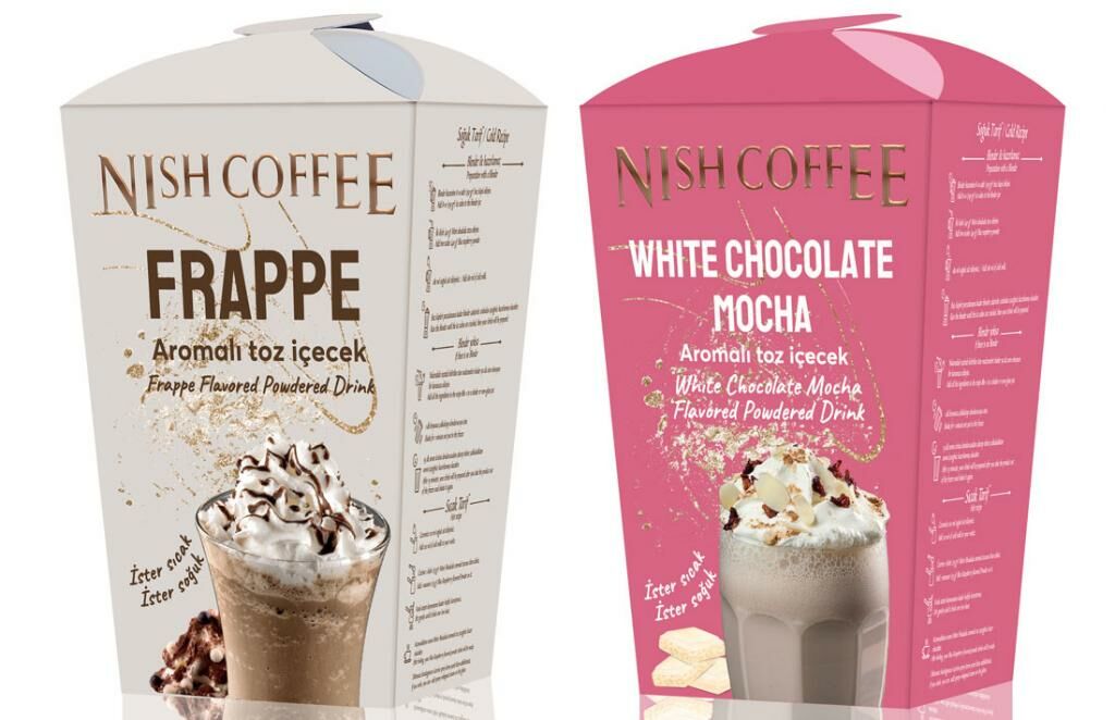 Nish Frappe, White Chocolate Mocha Aromalı Toz İçecek 2’li Set (2X250 Gr)