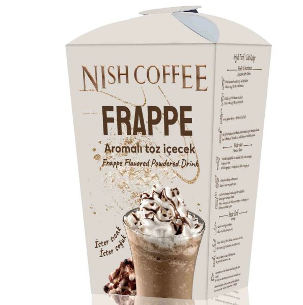 Nish Frappe, White Chocolate Mocha Aromalı Toz İçecek 2’li Set (2X250 Gr)