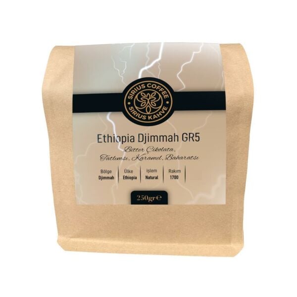Sirius Coffee Ethiopia Djimmah GR5 250 Gr