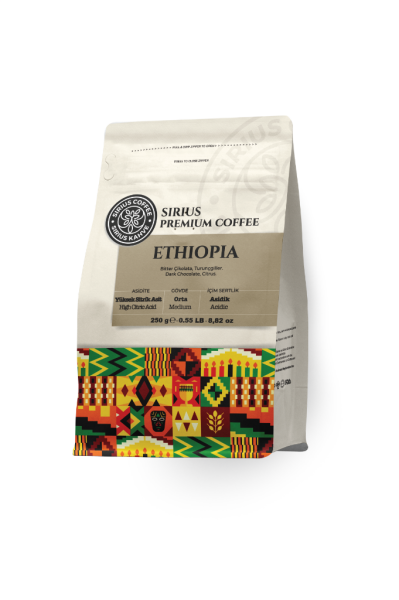 Sirius Premium Filtre Kahve Ethiopia 250 Gr