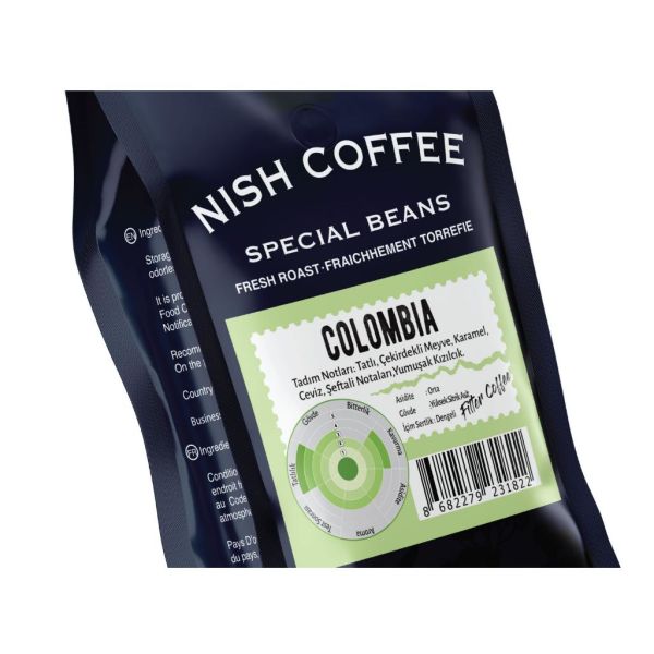 Nish Filtre Kahve Colombia 250 Gr