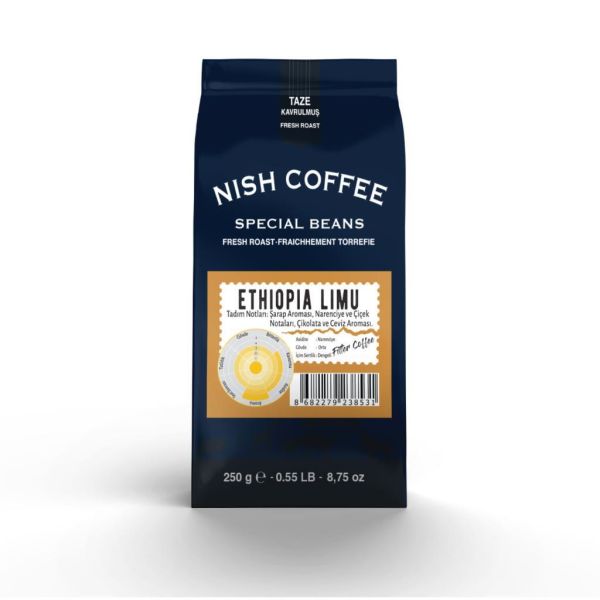 Nish Filtre Kahve Ethiopia Limu 2 x 250 Gr.