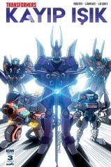 Transformers Kayıp Işık Sayı 3 - Kapak B