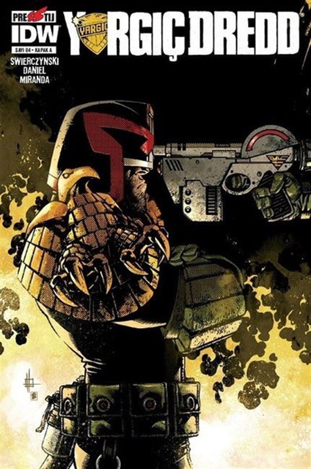 Yargıç Dredd Sayı 4 - Kapak A