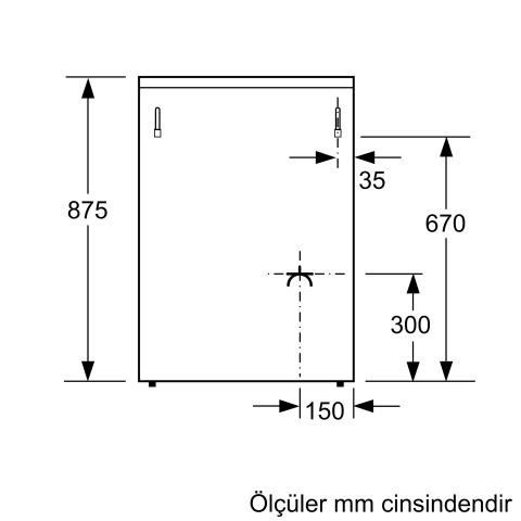 Bosch HXA090H29T Beyaz Ocaklı Fırın