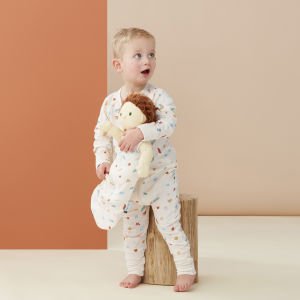 ErgoPouch Organik Patikli Pijama Tulum (1.0 TOG) Desert Bloom