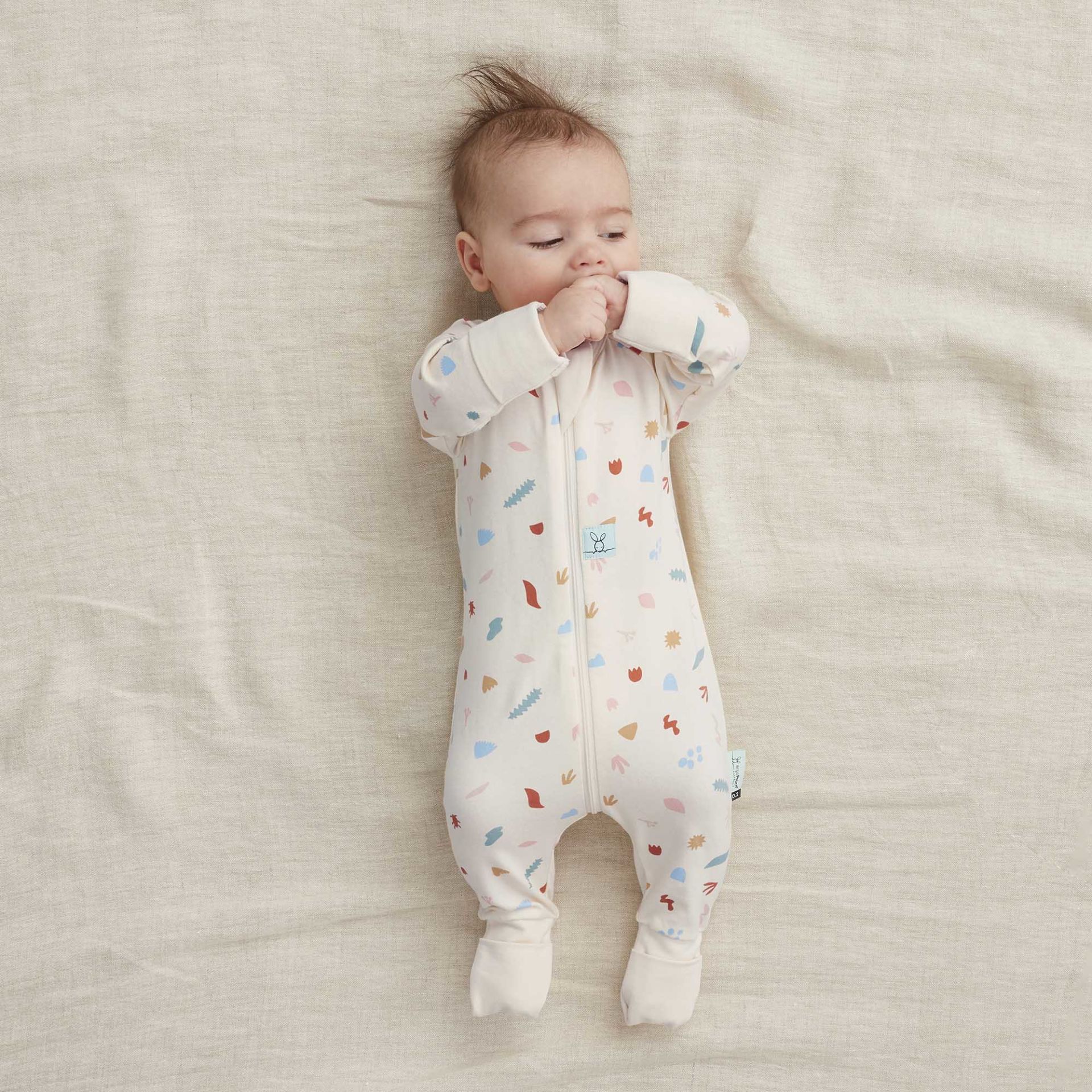 ErgoPouch Organik Patikli Pijama Tulum (1.0 TOG) Desert Bloom