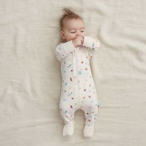 ErgoPouch Organik Patikli Pijama Tulum (1.0 TOG) Desert Bloom