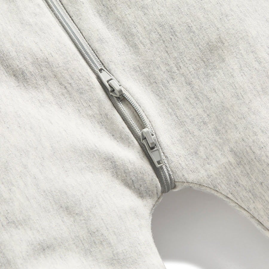 ErgoPouch Organik Pamuklu Kolsuz Uyku Tulumu (0.2 TOG) Grey Marle