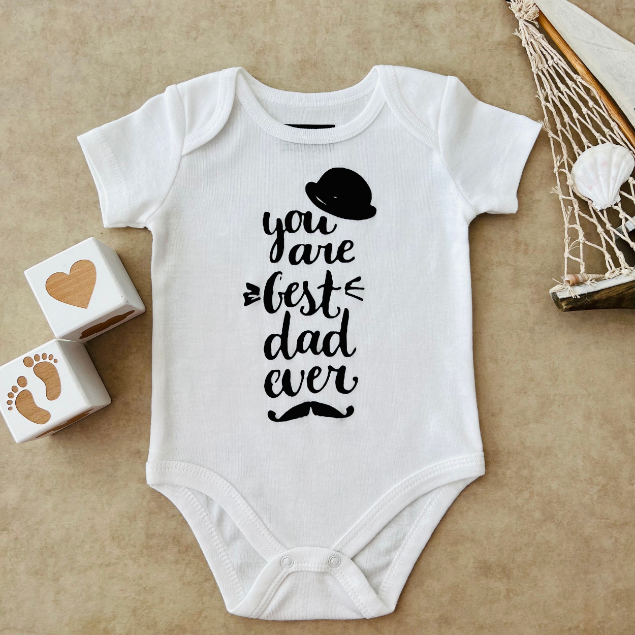 You Are Best Dad Ever - Özel Tasarım Bebek Body/Zıbın Baby Bodysuit