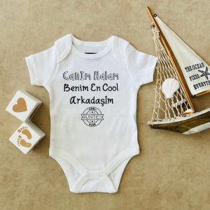 Canım Halam Benim En Cool Arkadaşım - Özel Tasarım Bebek Body/Zıbın Baby Bodysuit