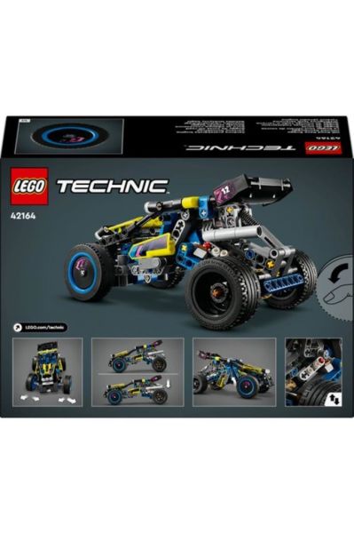 LEGO ® Technic Arazi Yarışı Arabası 42164 - Yaratıcı Oyuncak Model Yapım Seti (219 Parça)