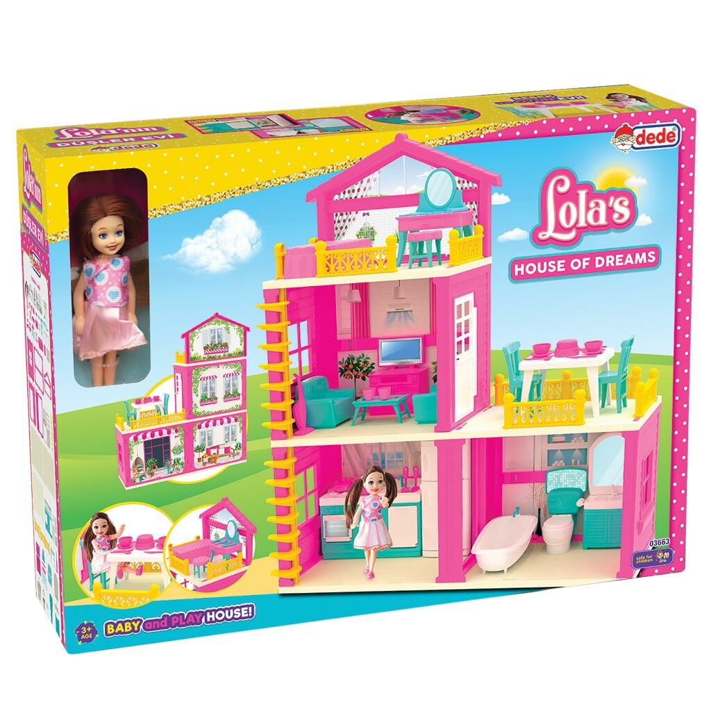 Lolanın Düşler Evi 3 Katlı