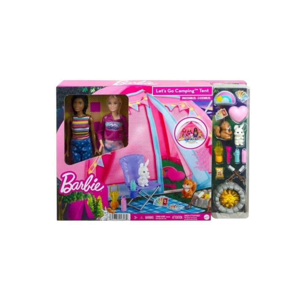 Barbie Malibu Ve Brooklyn Kampta Oyun Seti Hgc18