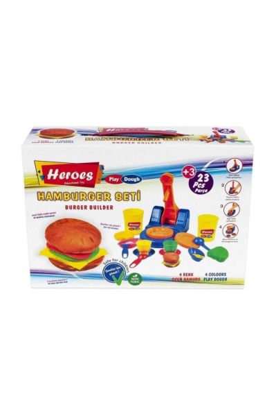 Heroes Hamburger Setı (23 Parca)