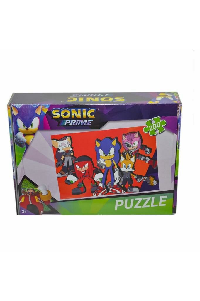 Sonic 200 Parça Kutu Puzzle