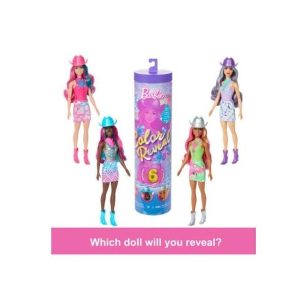Color Reveal  Barbie Disco Star Series