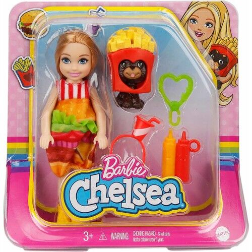 Barbie Kostümlü Chelsea ve Hayvancığı Oyun Setleri