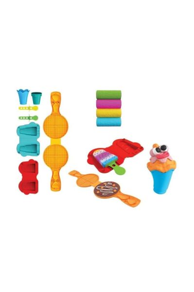 Waffle Dondurma Hamur Set 200 Gr / +3 Yaş