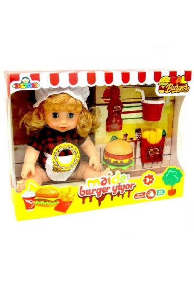 Maide Burger Yiyor Türkçe Konuşan Bebek (karışık Model)glt1105
