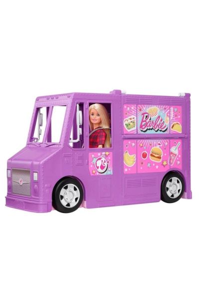 Barbie Yemek Arabası ve 30 figür GMW07
