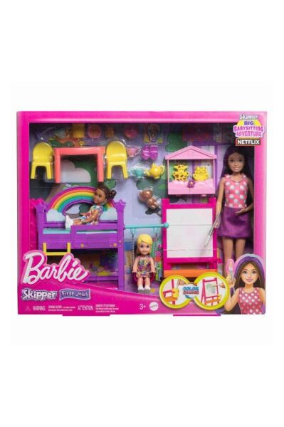 Barbie HND18 Skipper Bebek Bakıcılığı Eğlencesi Oyun Seti