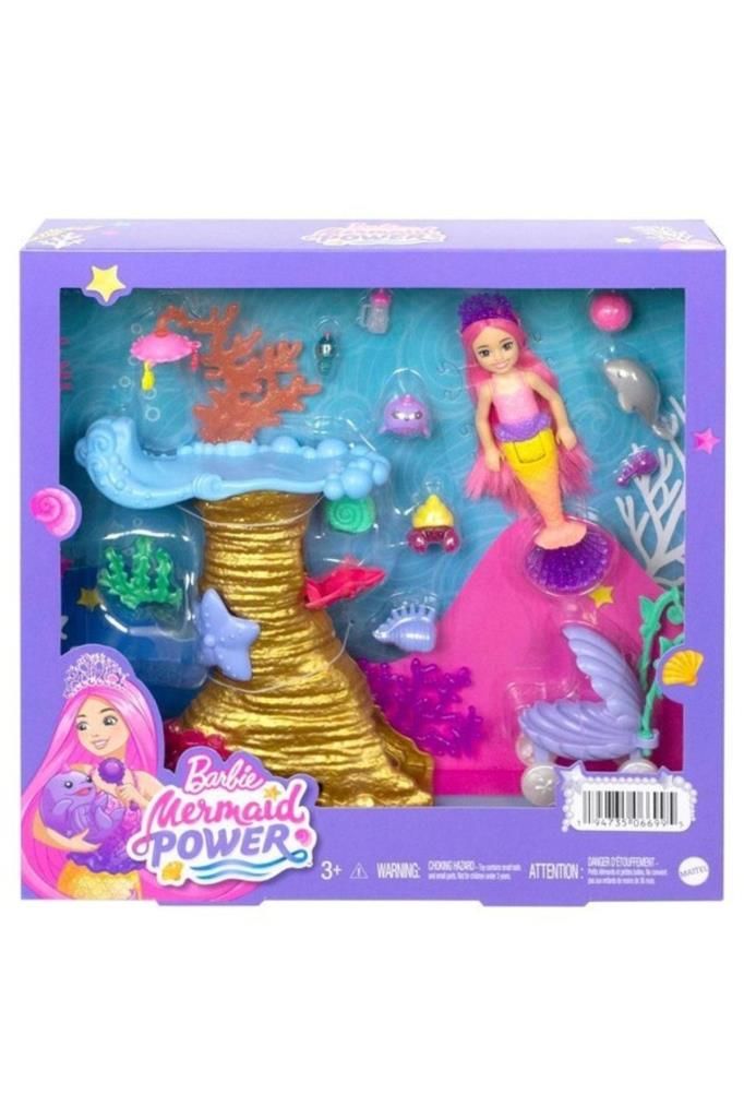 Barbie Deniz Hayvanları Oyun Seti Hhg58