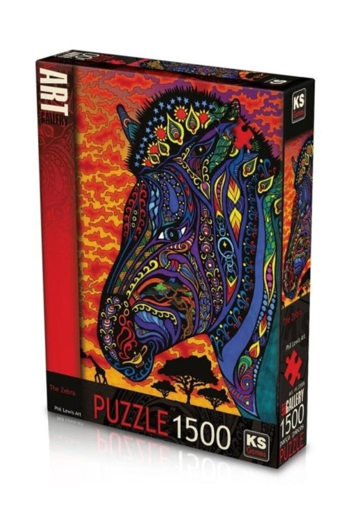 Ks The Zebra 1500 Parça Puzzle