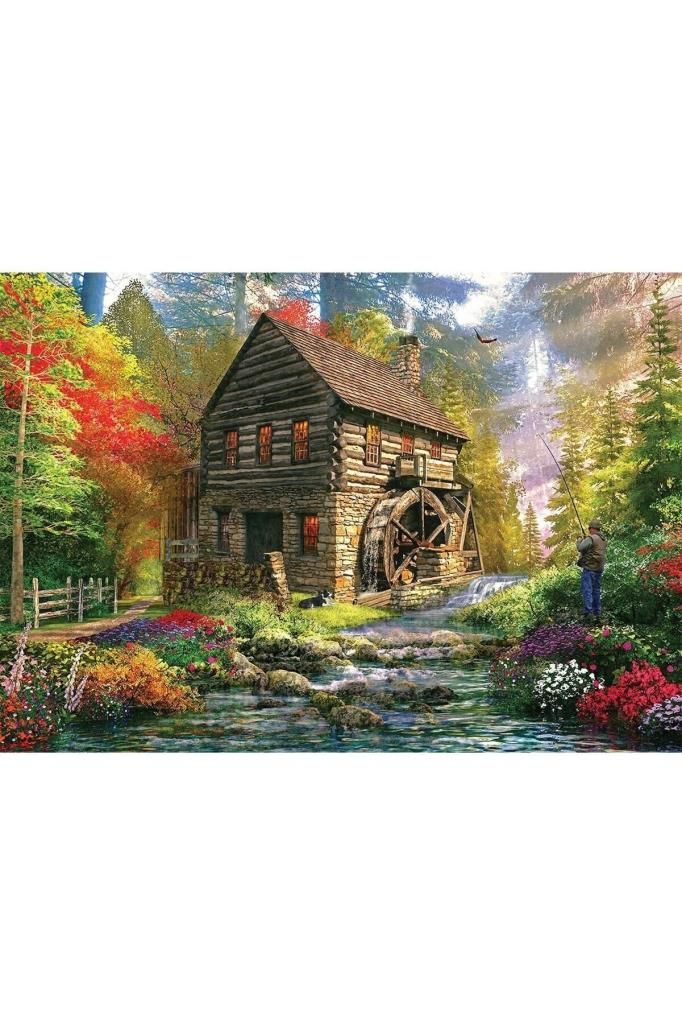 Ks Puzzle Ks Games Mill Cottage 2000 Parça Puzzle