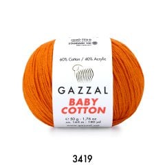 Gazzal Baby Cotton 3419 turuncu