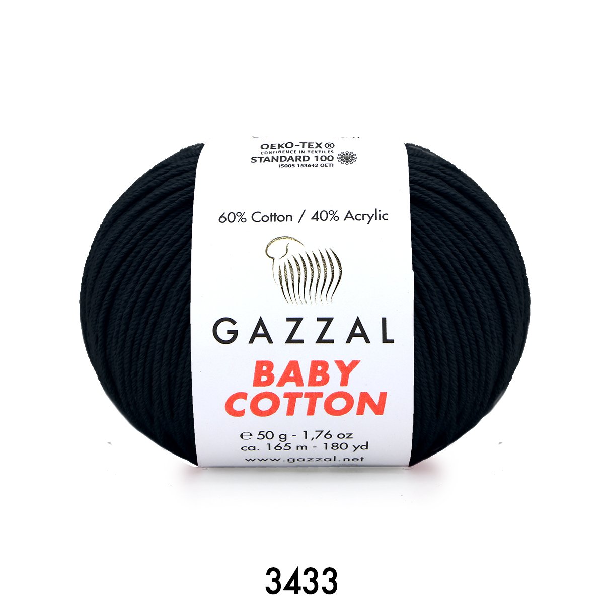 Gazzal Baby Cotton 3433 siyah