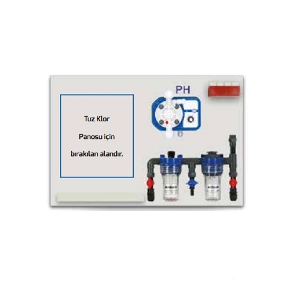 Antech Sistem I7 - pH&Serbest Klor (ppm) Ölçümlü Tuz Klor Jeneratörü İçin Yardımcı Sistem