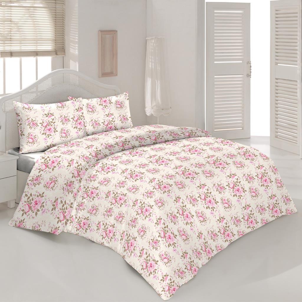 Maxstyle Terry Cotton Flora Tek Kişilik Nevresim Takımı