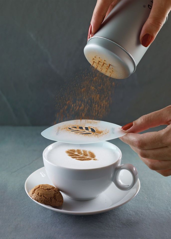 Cappuccino Art Shaker