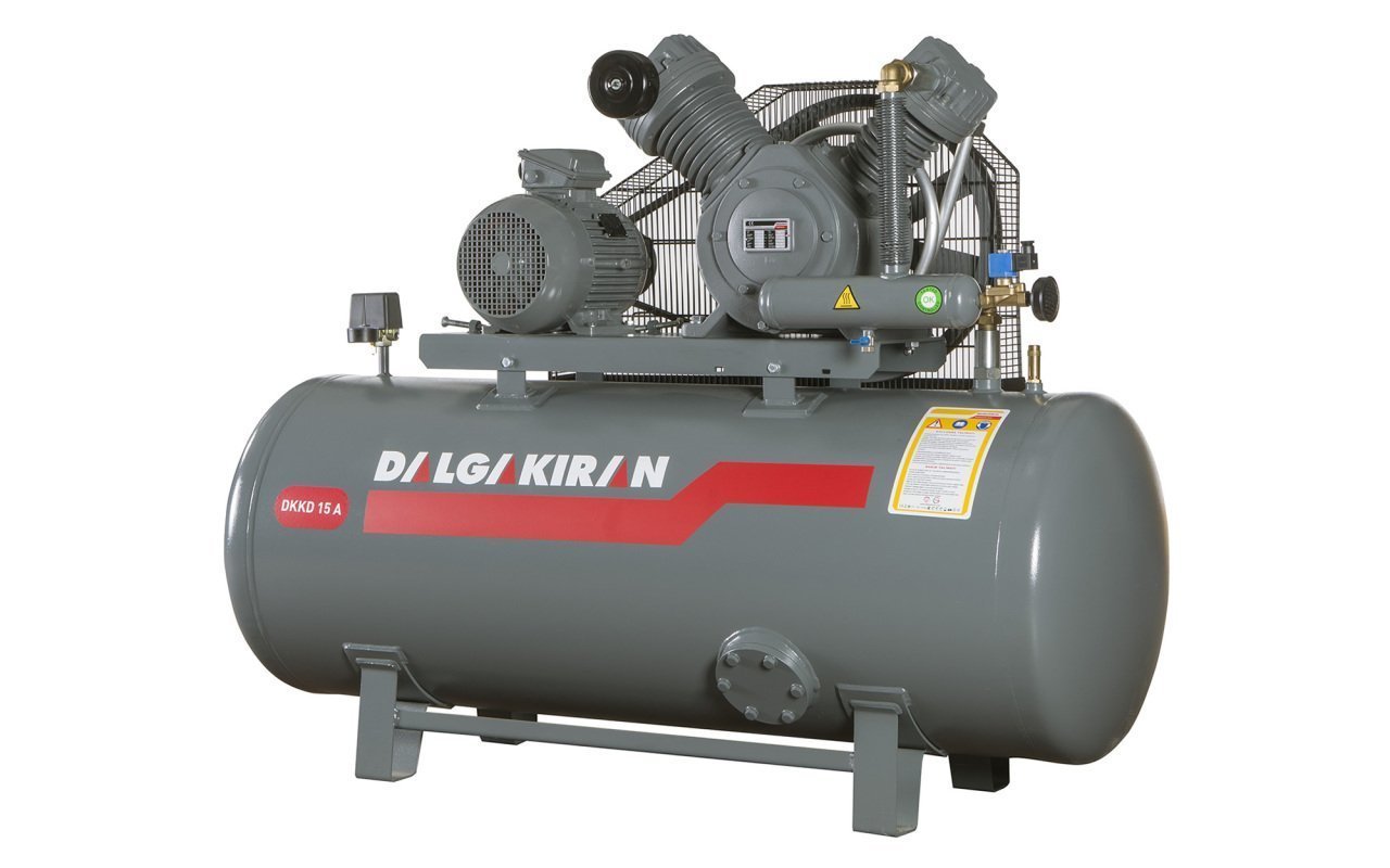 Kompresör Dkkd15A 500Lt 15Bar 7,5Kw/10Hp 380v