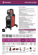 Gedik Kaynak Gekamac Power Mig Gs 5000 Inverter Sinerjik Pulse Gazaltı Kaynak Makinası