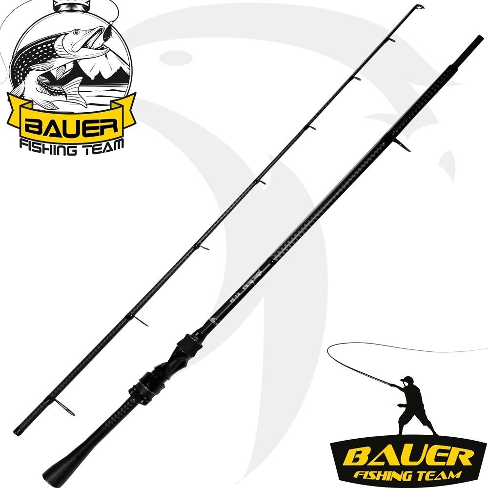 Bauer Quadro 2,40 mt 15-40 gr Spin Kamış