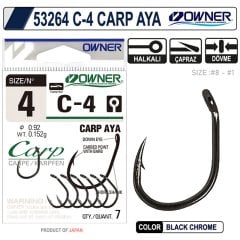 Owner 532643 C-4 Carp Carp Aya Olta İğnesi