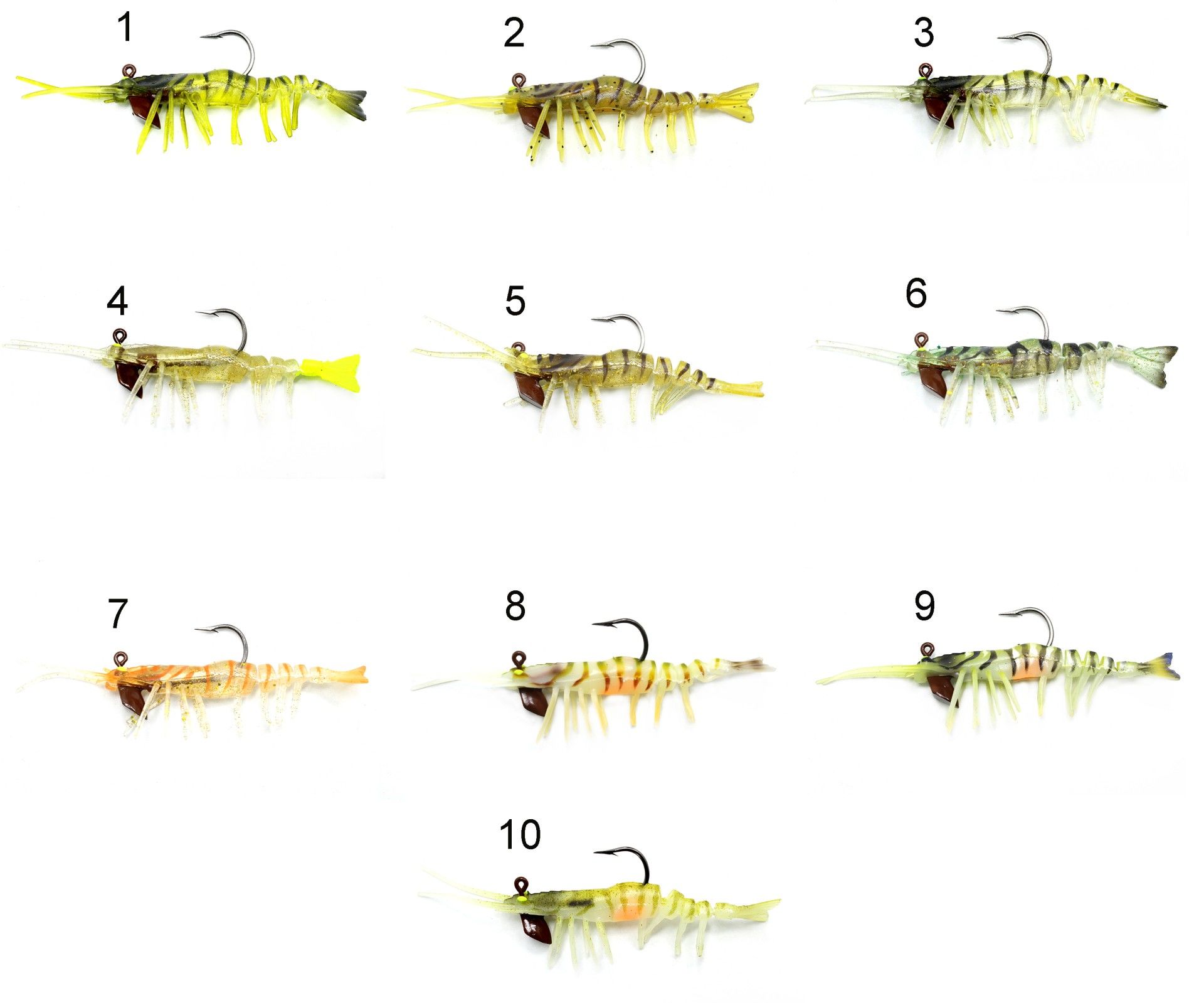 Captain 3049 Magic Shrimp 76 mm 5,5 gr Silikon