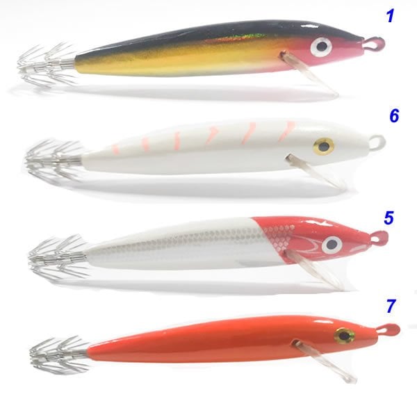 Captain 3024 Squid Lure 10 cm 20 gr Kalamar Sahtesi