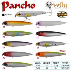 Wily Pancho 12.8 cm Maket Balık 29 gr
