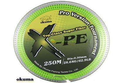 Okuma X-PE 8 Örgü 0,15 mm 250 mt İp Misina